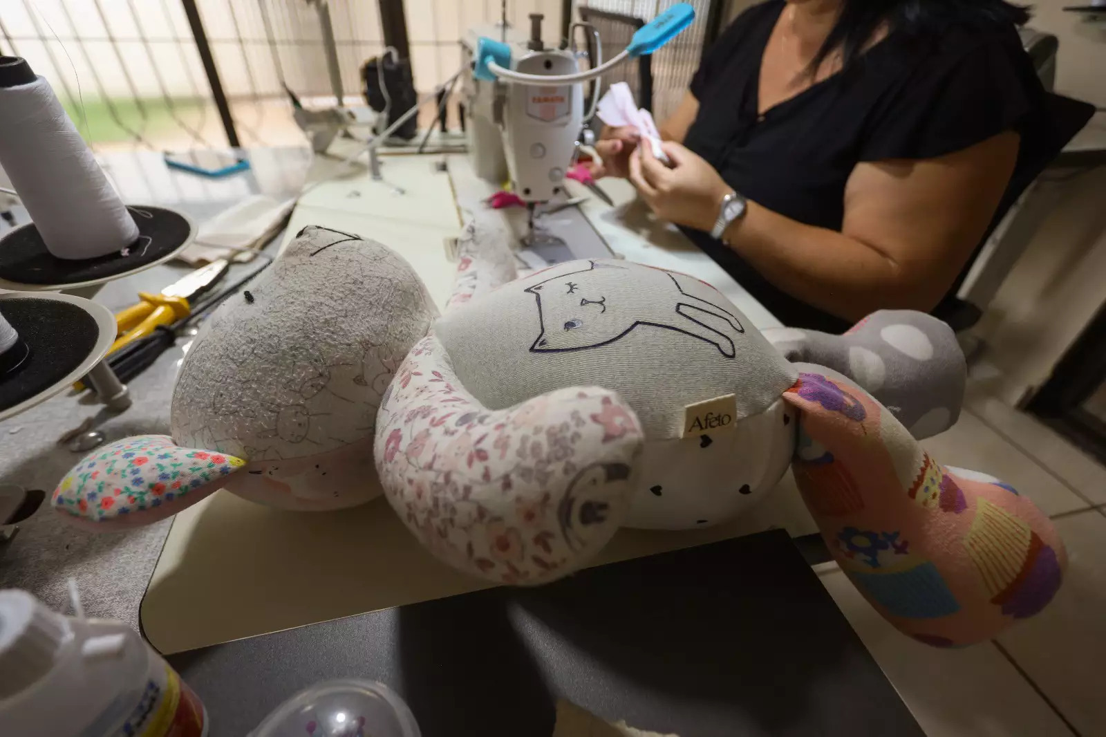 Produção de Ursinhos de Pelúcia