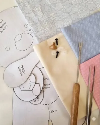 Produção de Ursinhos de Pelúcia