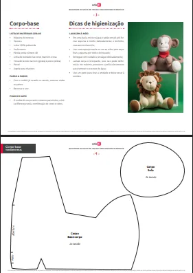 Molde de Ursinho 01